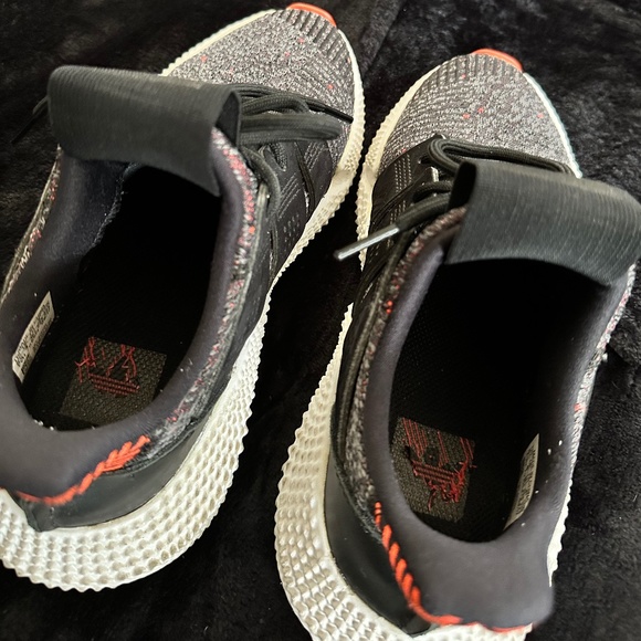 Adidas Originals Prophere Black/Solar Red White AC8509 Women's US size 5.5 Shoes - Picture 7 of 12